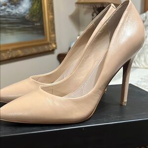 Charles by Charles David Nude Pact Heels Classic Pointed-Toe Pumps